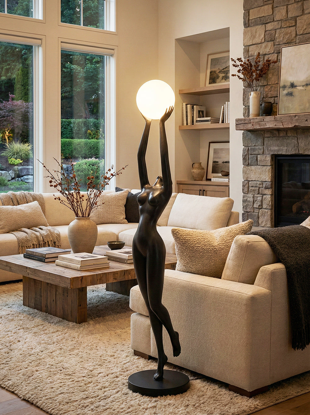 Placing a Resident: Where Sculptural Floor Lamps Belong