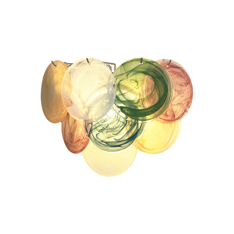 Colorful Murano Disc Wall Lamp | Korewolamp