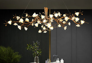 The beauty of nature: the charm of chandeliers and branch-shaped lighting