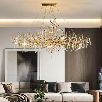 Brass Chandelier