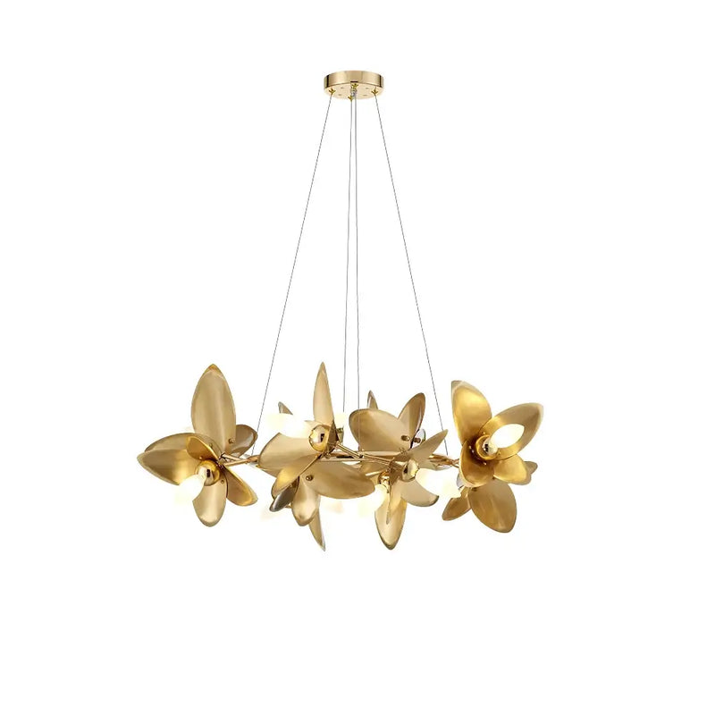 Leaf Petal Design Chandelier | Korewolamp