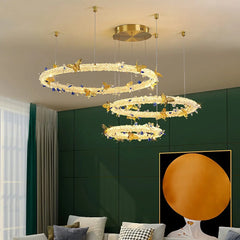 Azu Crystal Butterfly Chandelier