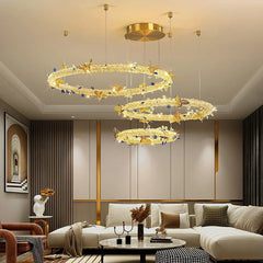 Azu Crystal Butterfly Chandelier