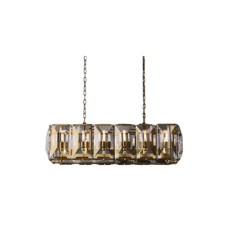 Crystal Luxury Rectangular Chandelier | Korewolamp