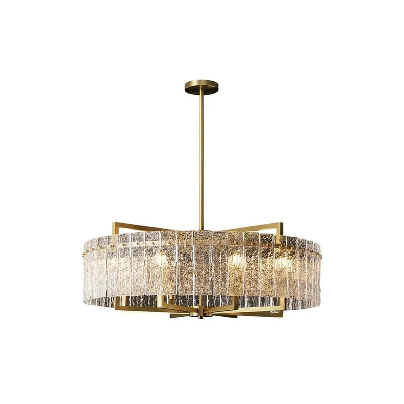 Pure copper Round Crystal Chandelier | Korewolamp