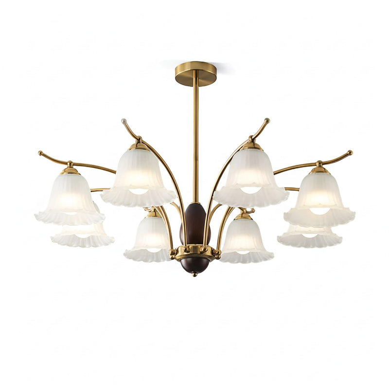 Flora Brass Chandelier | Korewolamp