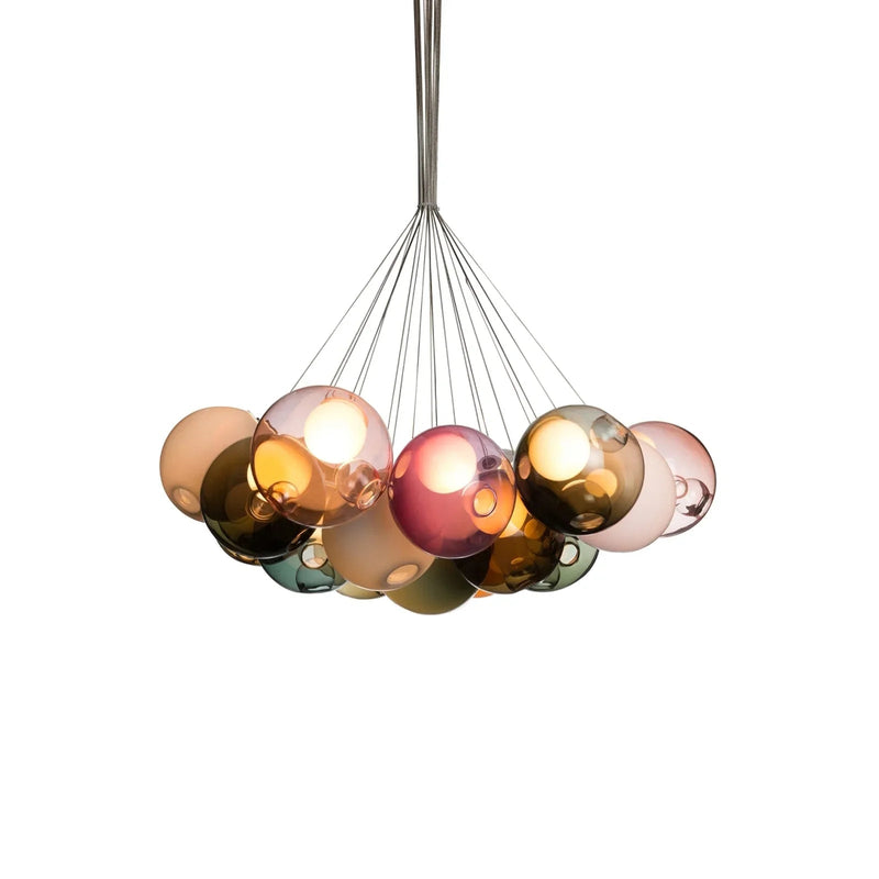 28 Multiple Colour Chandelier - Cluster | Korewolamp