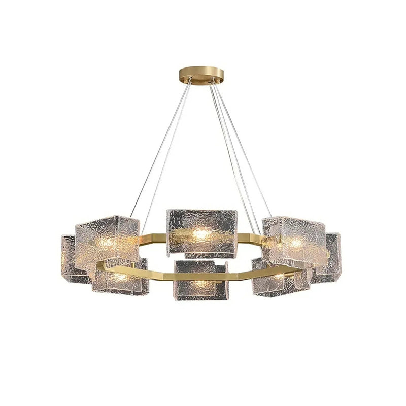 Water ripple Glass  Chandelier | Korewolamp