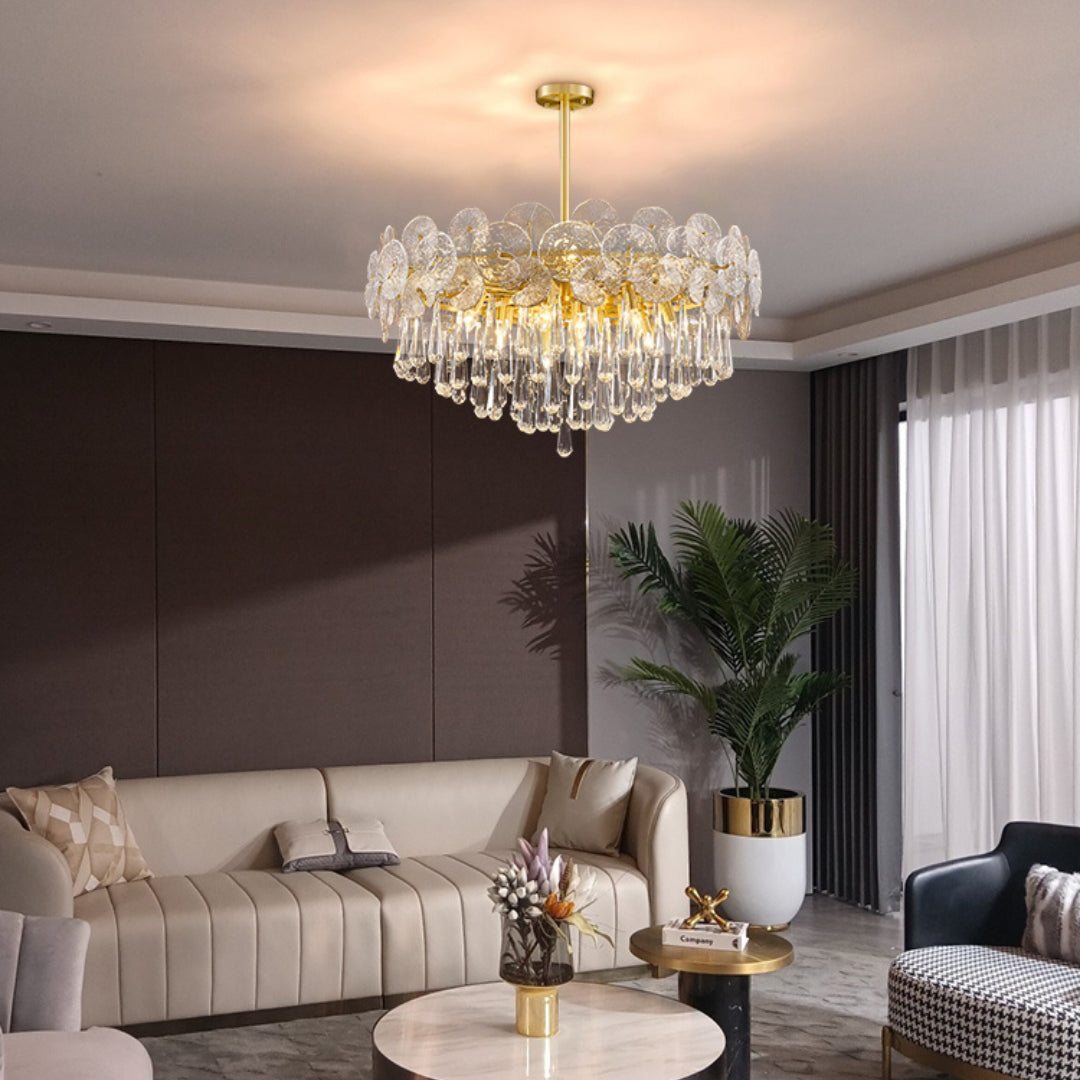 Atlas Crystal Chandelier