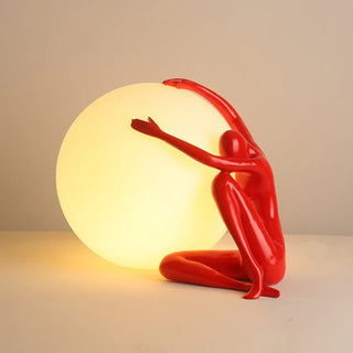 Abstract Character Table Lamp