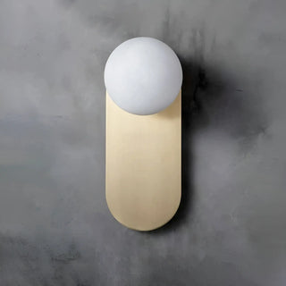 Alabaster Copper Adrion Wall Light