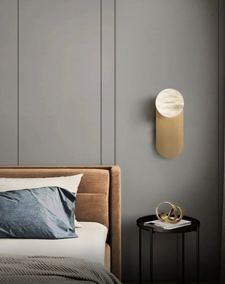 Alabaster Copper Adrion Wall Light