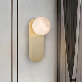 Alabaster Copper Adrion Wall Light