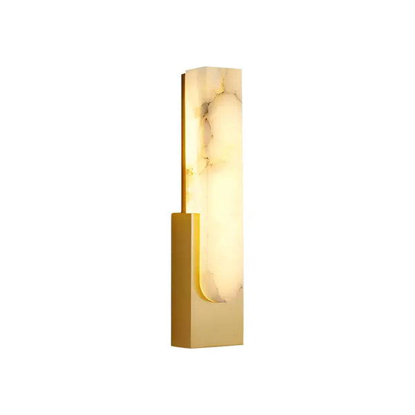 Agatha Alabaster Copper Wall Lamp