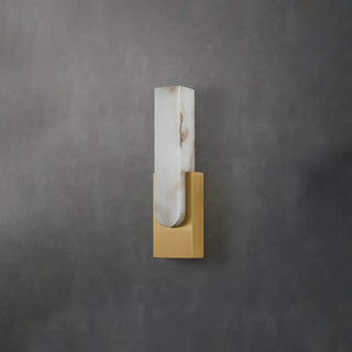 Agatha Alabaster Copper Wall Lamp