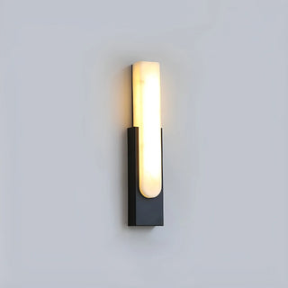 Agatha Alabaster Copper Wall Lamp