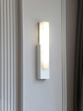 Agatha Alabaster Copper Wall Lamp