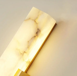 Agatha Alabaster Copper Wall Lamp