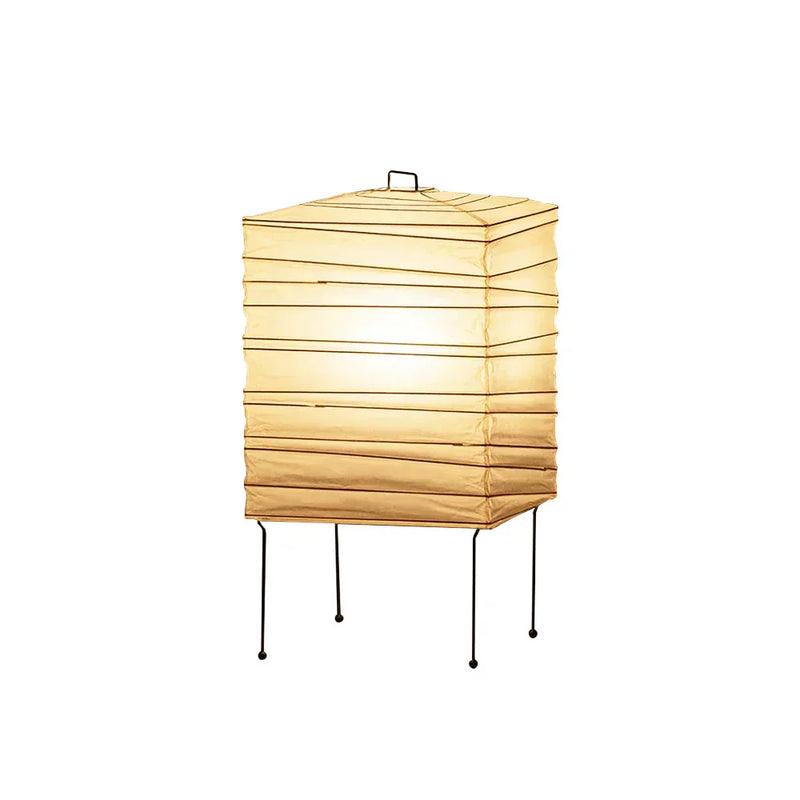 Akari Rectangular Paper 1X Table Lamp | Korewolamp