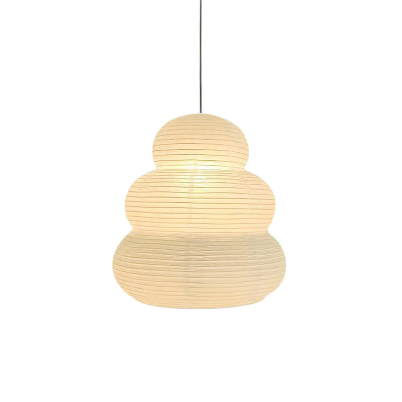 Akari Gourd Shaped Paper 24N Pendant Light | Korewolamp