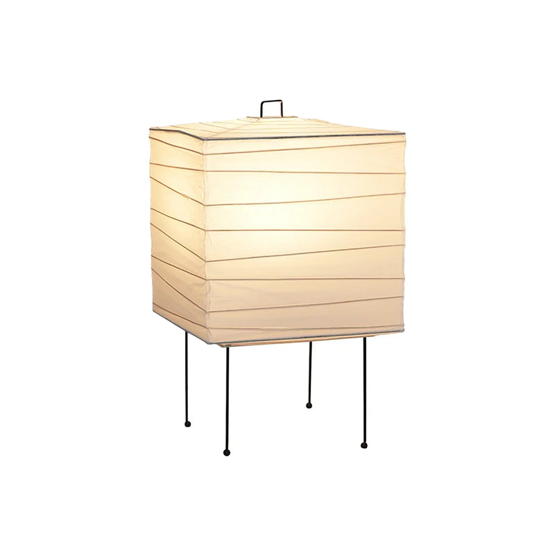 Akari Square Paper 3X Table Lamp | Korewolamp