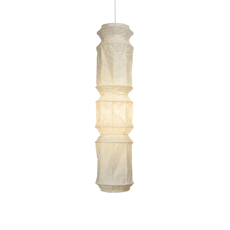 Akari Long Column Paper L6 Pendant Light | Korewolamp