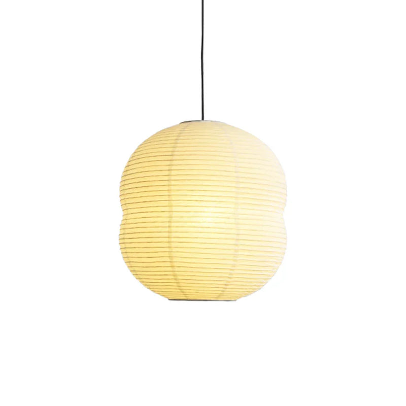Akari Double Hemispherical Paper Pendant Light | Korewolamp