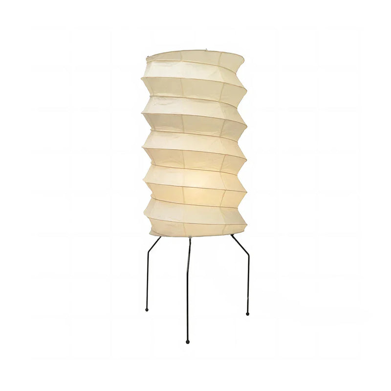 Akari Spiral Paper UF2-31N Table Lamp | Korewolamp