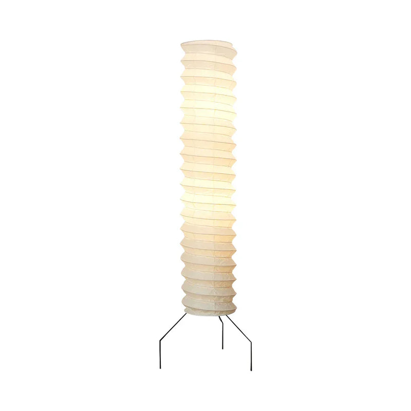 Akari Spiral Paper UF4-31N Floor Lamp | Korewolamp