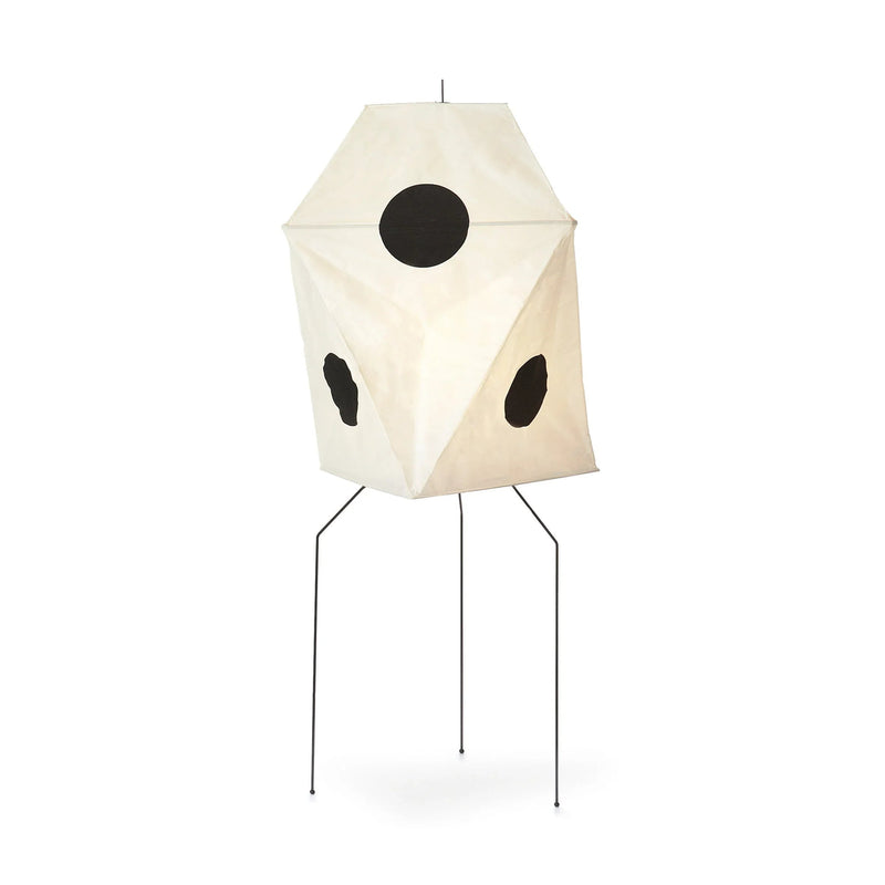 Akari Polyhedral Paper UF3-Q Floor Lamp | Korewolamp