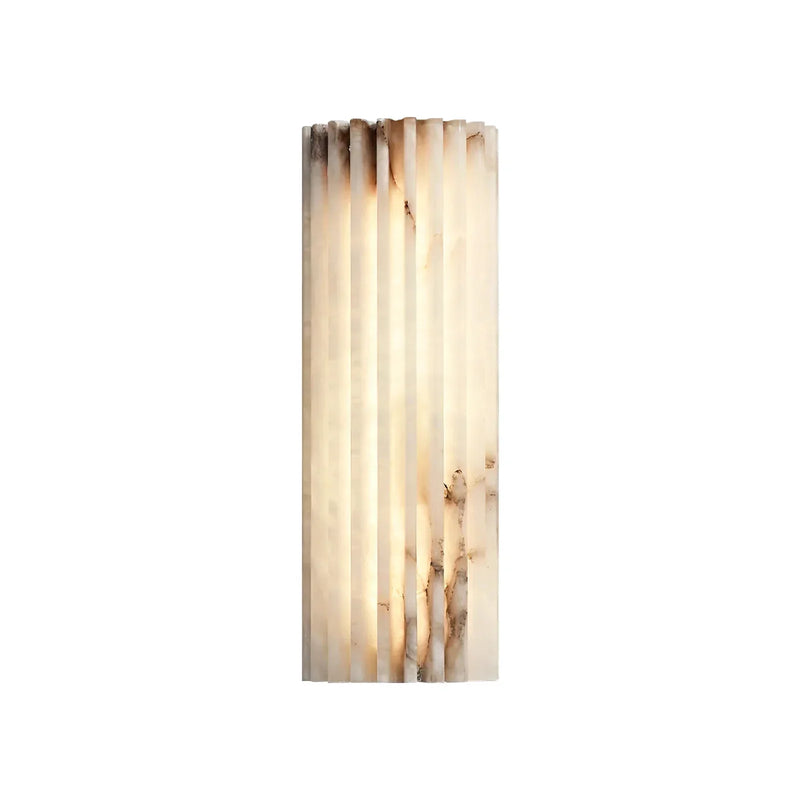 Alabaster Alvia Striped Wall Light | Korewolamp
