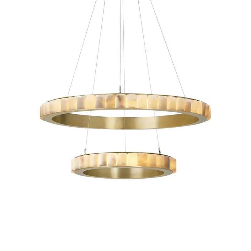 Alabaster Avalon Ring Chandelier | Korewolamp