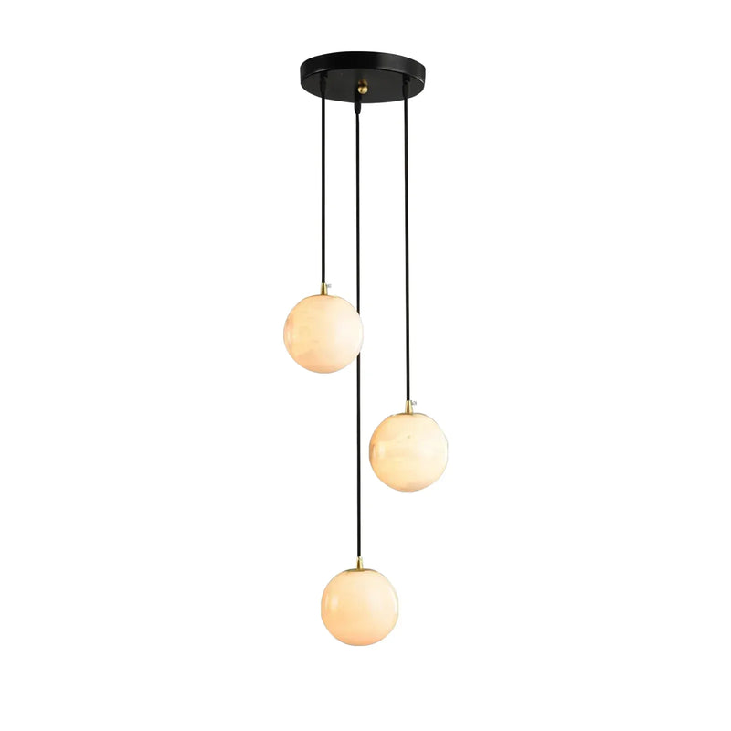 Alabaster Balls Cluster Chandelier | Korewolamp