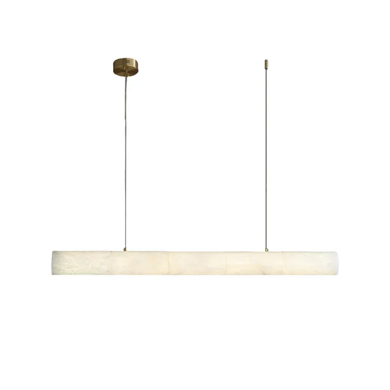 Alabaster Bamboo Linear Pendant Light | Korewolamp