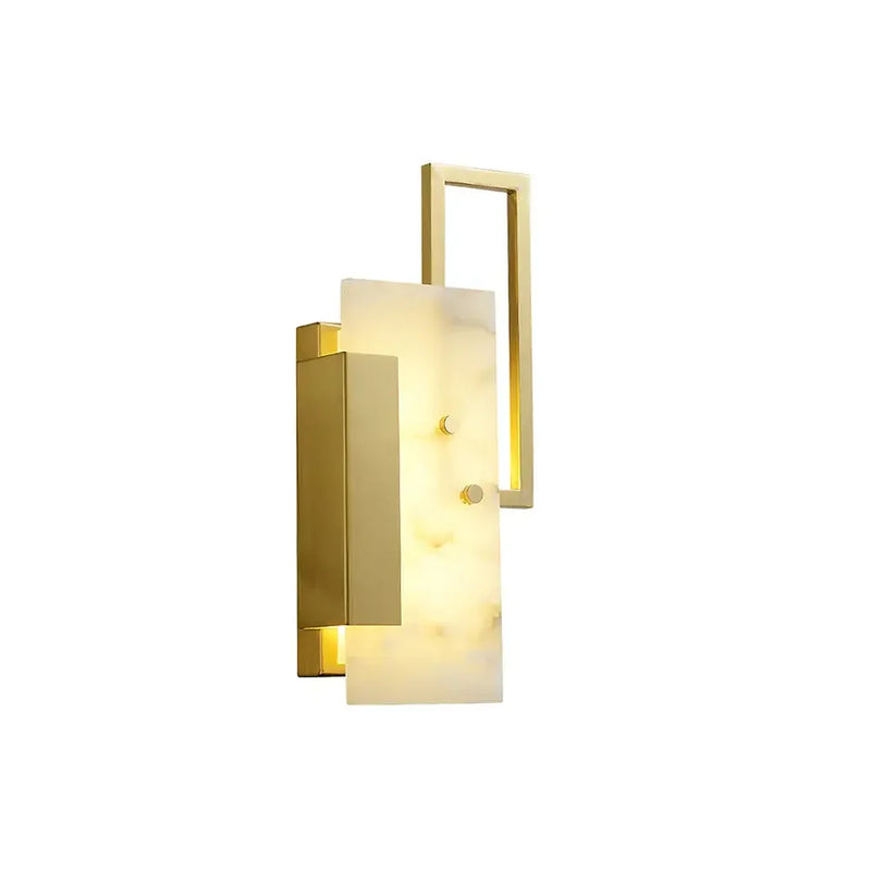 Alabaster Brass Wall Sconce | Korewolamp