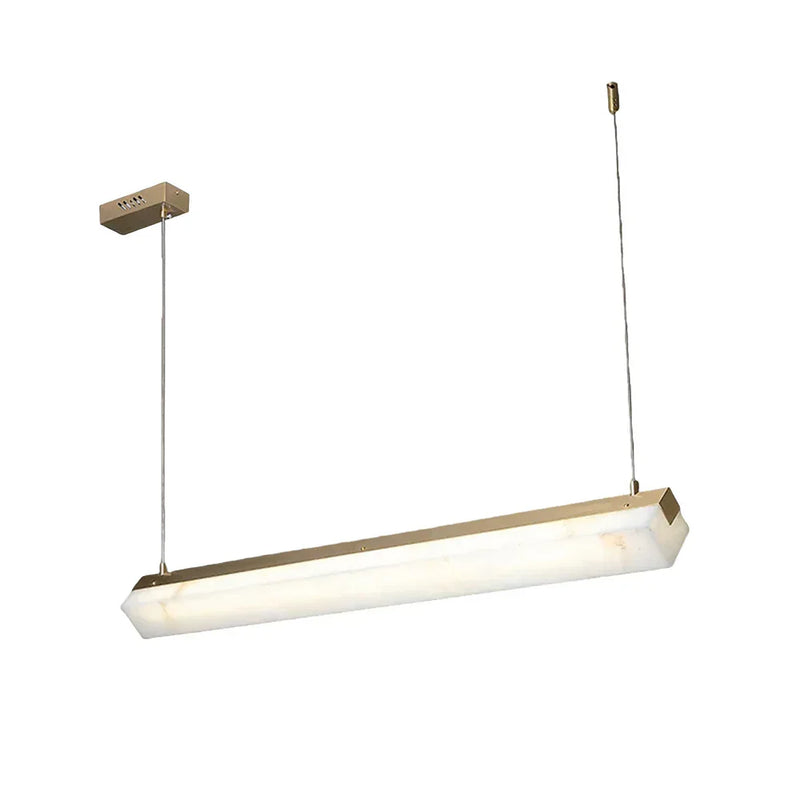 Alabaster Brick Linear Pendant Light | Korewolamp