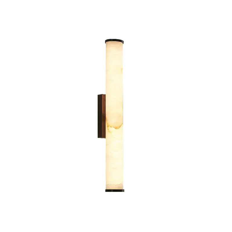 Alabaster Callisto Cylindrical Wall Lamp | Korewolamp