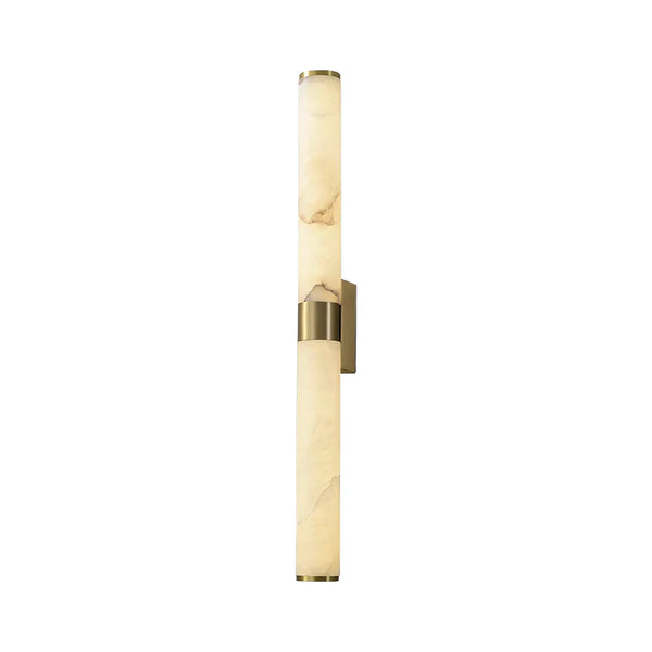 Cylindrical Alabaster Line Wall Light