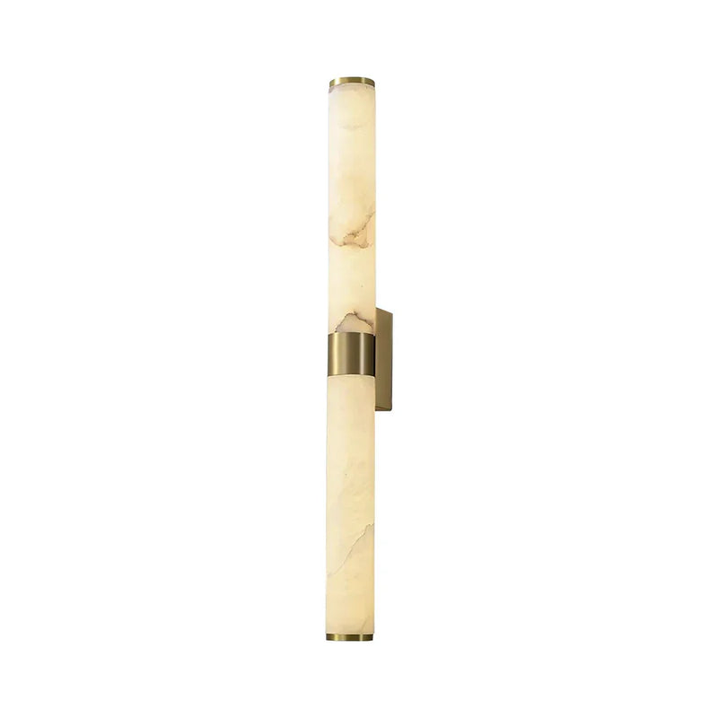 Cylindrical Alabaster Line Wall Light | Korewolamp