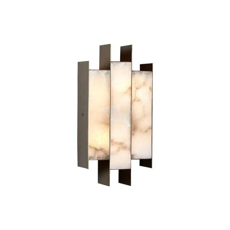 Alabaster Kamila Rectangle Wall Lamp | Korewolamp