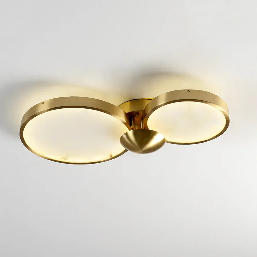 Alabaster Modern Disc Ceiling Light | korewo Lamp – korewolamp