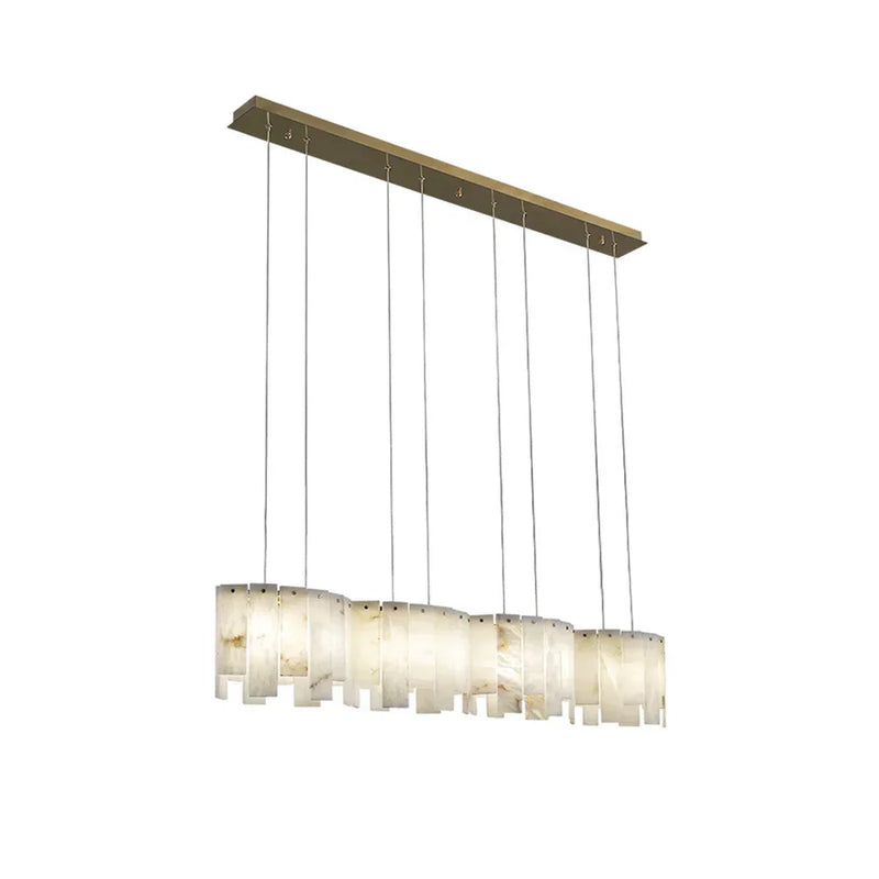 Alabaster Modern Layering Chandelier | Korewolamp