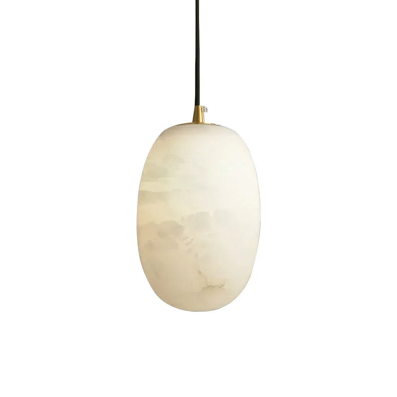 Alabaster Modern Pebble Pendant Lamp | Korewolamp