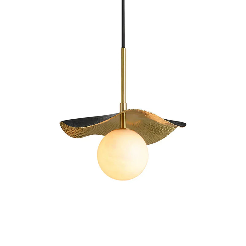 Alabaster Montera Brass Pendant Light | Korewolamp