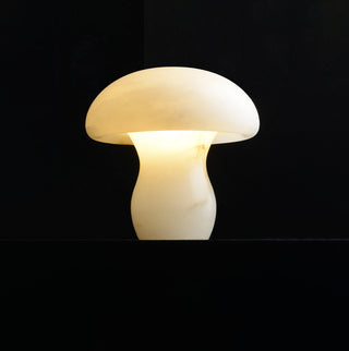Marble Mushroom Table Lamp