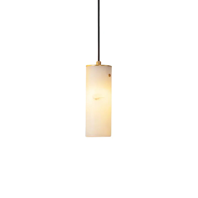 Alabaster Nula Vertical Pendant Light | Korewolamp