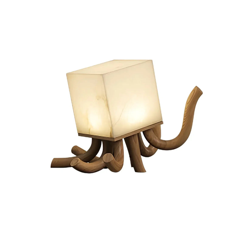 Alabaster Octavia Sculpture Table Lamp | Korewolamp