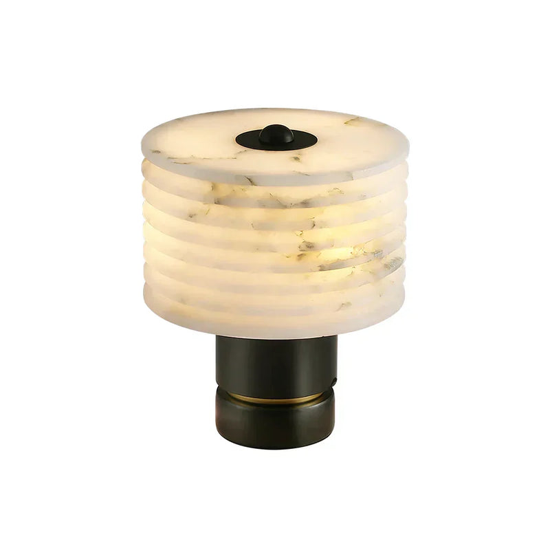 Alabaster Outela Brass Table Lamp | Korewolamp