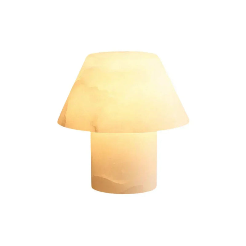 Alabaster Parachilna Petra Tapered Table Lamp | Korewolamp
