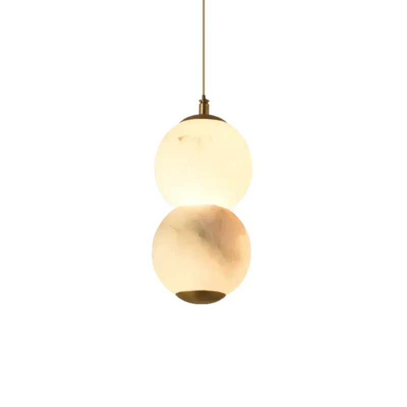 Alabaster Pearl Pendant Light | Korewolamp